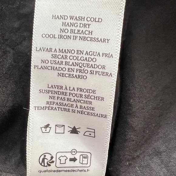 Rails Samina Mini Linen Blend Dress Black Size XS - Picture 10 of 13